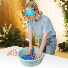 1 套 - 趣味宝宝派对游戏 - 爆笑新娘派对游戏、破冰游戏（适合男孩或女孩）、疯狂抓宝宝游戏 - 藍 - 查看 3