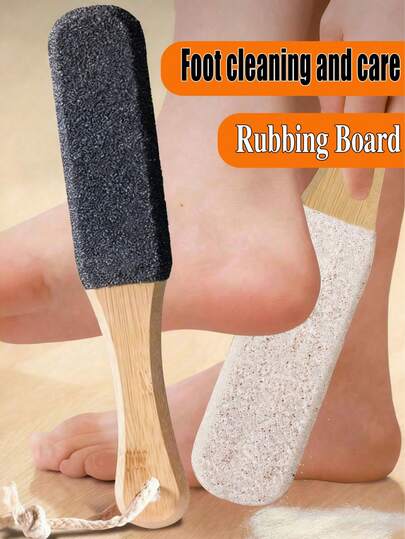 1 viên đá bọt chuyên nghiệp dùng để mài gót chân, tẩy tế bào chết và loại bỏ chai sần, dụng cụ chăm sóc móng chân, miếng chà chân chuyên dụng, bảng chà, dụng cụ tẩy tế bào chết cho nam và nữ, dụng cụ loại bỏ chai sần, dũa chân hai mặt, đá mài, dụng cụ chà chân, dùng để vệ sinh cá nhân tại nhà và chăm sóc tay/chân.