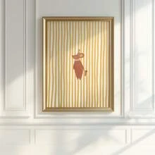 Tranh treo tường trẻ em không khung hình chuột sọc cổ điển, tranh vẽ tay trang trí phòng trẻ em, poster ấm cúng cho phòng ngủ và ký túc xá, chủ đề tựu trường, poster thời trang, quà tặng trang trí phòng. - Nhiều màu - Xem 2