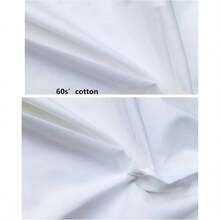 Womens Large Soft White Embroidered Handkerchiefs - 60s Cotton Square 16 Inch - 3 件 + 白色 - 查看 8