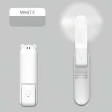مروحة يدوية صغيرة قابلة للشحن 500mAh، مروحة صغيرة محمولة تعمل بالطاقة USB، مناسبة للنساء والسفر والاستخدام الخارجي - متعدد الألوان - مشاهدة 2