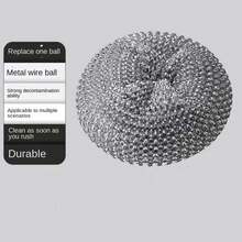 6件套清洁刷套装，带皂液器 - 重型可堆叠清洁垫，耐刮擦且经久耐用，适用于不粘锅具、洗碗机架、厨房、浴室和家居清洁 - 节省空间设计 - 1set - 查看 5