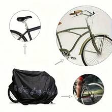 1pc All-Weather Bicycle Cover - Heavy Duty EVA Material, Suitable For Electric Bicycle/Bike, UV And Frost Protection - Multicolor - View 3
