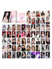 60张卡片+32张贴纸，高清动漫周边卡片，万圣节和圣诞节礼物 - 彩色 - 查看 4