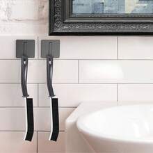 6/5/2件装硬毛缝隙清洁刷 - 细缝隙刷、小型清洁刷、瓷砖缝隙刷、厨房刷、清洁工具，适用于厕所、浴室、家庭、浴缸、水槽、窗户等。 - 黑色 - 查看 6