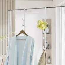 2PCS Over The Door Hook Rack – Multi Hook Storage Organizer For Clothes, Bags & Towels, Space Saving Solution For Bedroom, Bathroom & Entryway - 查看 4