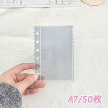 50/40/30pcs A7/A6/M5 Planner Inserts, Refill Papers, Loose Leaf Binder Replacement Pages, Spare Pages, Removable Sticker Sheets, Transparent Release Paper, Sticker Backing Papers, Photo Album Refills - Supplementary Page - View 11