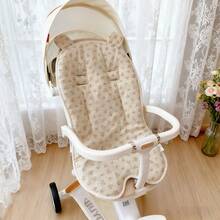 Blumen Baby Kinderwagen Kissen, Säuglings Autositz Einsatz - Umkehrbarer, universeller, atmungsaktiver und weicher Neugeborenen Sitzeinlage für Kinderwagen, Kinderwagen Sitzkissen Einlage für Neugeborene - Verschiedenfarbig - Übersicht 10