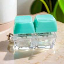 Mini Button Keyboard Cube Stress Relief Toy Can Be Used As A Keychain - Colorful Sensory Toy, Relieves Anxiety, Cute Stress Relief Toy For Teens, Portable Stress Relief Toy And Bag Decoration, Perfect For Christmas Gifts, School Supplies, Back To School - Multicolor - View 3