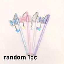 A5螺旋笔记本+蝴蝶圆珠笔，双线圈装订 - 每本60页，优雅情书和蝴蝶图案，横格内页日记本，是理想的礼物之选，也适合女孩日记、办公或学习用品。 - 多色 - 查看 5