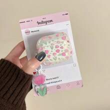 Skyddsfodral kompatibelt med Apple Wireless Earphone Case, reptåligt och stötsäkert - Genomskinlig - Visa 3