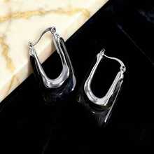 2/4pcs Set Elegant Retro U-Shaped Earrings, Gold-Tone Resin Inlaid - Fashionable Daily Accessory, Perfect Gift For Women - Multicolor - View 20