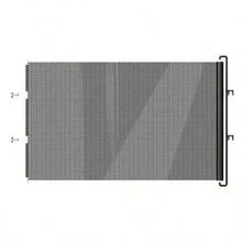 Puerta de mascota expandible con malla de PVC, fácil instalación, adecuada para perros pequeños, gatos y otras mascotas, sin necesidad de perforar para evitar que las mascotas se escapen, aplicable a escaleras, pasillos y porches, valla de puerta de malla ligera, puerta de mascota al aire libre, solución de valla para mascotas, diseño retráctil, puerta extensible, barrera de malla para mascotas, puerta para mascotas, pequeña mascota del hogar, propietario de mascotas - Multicolor - Ver 7