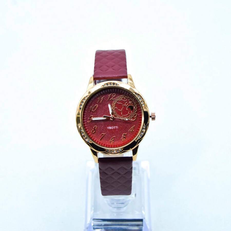 Women Quartz Watches - //Wine - View 1