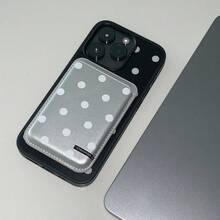 1 chiếc ốp lưng da họa tiết chấm bi tối giản có nam châm, dùng cho điện thoại thông minh hỗ trợ Magsafe, kiểu dáng tối giản và thời trang. - Nhiều màu - Xem 8