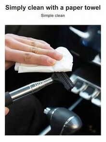 1pc Extendable Car Window Cleaning Brush, Microfiber Cloth Window Cleaner - Detachable Handle, Car Windshield Squeegee, Interior Decor, Car Cleaning Kit, Glass Cleaner, Windshield Cleaner, Automotive, Home & Living, Bathroom, Cleaning, Kitchen, Kitchen Supplies, Automotive, Glass Cleaner, Home Decor - Multicolor - View 10
