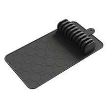 Large Knife Mat, Soft-Grip In Drawer Knife Organizer For 10 Knives, Non-Slip Kitchen Drawer Storage, Space Saving Knife Block Alternative, Premium - Multicolor - View 11
