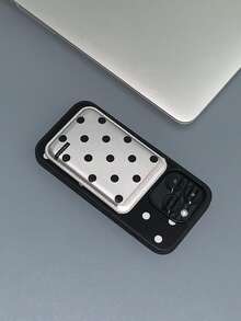 1 chiếc ốp lưng da họa tiết chấm bi tối giản có nam châm, dùng cho điện thoại thông minh hỗ trợ Magsafe, kiểu dáng tối giản và thời trang. - Nhiều màu - Xem 6