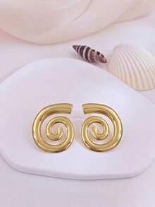 9/5/4/1 Đôi bông tai phong cách Bohemian quyến rũ dành cho nữ, thích hợp cho kỳ nghỉ hè ở bãi biển, tiệc tùng, quà tặng hình trái tim vỏ ốc sên, hình học, trang sức cá nhân hóa, thiết kế tối giản, chống thấm nước, không bị xỉn màu, mạ vàng, phụ kiện bikini mùa hè, trang phục hấp dẫn, phụ kiện váy cưới - Trang sức đa năng, hoàn hảo để đeo khi bơi lội, tắm biển, tập thể dục, tuyệt vời cho Ngày Valentine, sinh nhật, Ngày của Mẹ và những món quà bất ngờ trong kỳ nghỉ. - Nhiều màu - Xem 11
