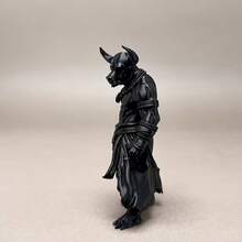 1pc Fierce Bull Warrior Figurine, Imposing And Realistic Design, Home Decor Bull Fighter Statue Suitable For Indoor/Outdoor Use, Holiday Party Decoration, Bookshelf, Desk, Garden Pond Accessories - A - View 5