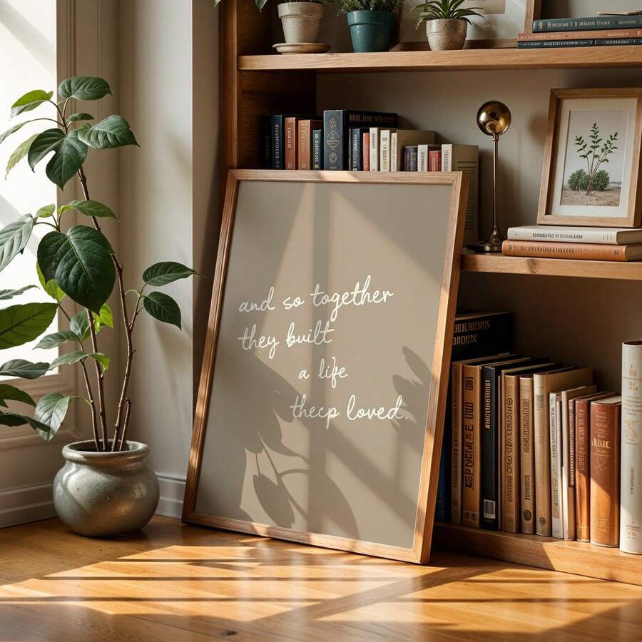 1 Tranh trang trí tường, Poster phong cách retro với những câu nói ý nghĩa dành cho các cặp đôi, Tranh nghệ thuật trên vải canvas cho kỷ niệm ngày cưới, Trang trí phòng ngủ, Tranh trang trí phòng khách, Poster trang trí nhà cửa, Tranh treo tường không khung