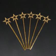 1pc Plastic Fairy Wand Star Wand Princess Angel Wand Birthday Party Wedding Christmas Cosplay Halloween Prop (May Deform During Transport, Please Do Not Buy If You Mind) 1/2/5/8pcs - Multicolor - View 9