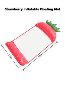 1/2pcs Inflatable Fruit-Shaped Floating Lounger, Adult Summer Pool & Beach Party Accessory, Perfect Summer Gift, Multifunctional Floating Pool Lounge Chair For Adult Vacation Fun And Relaxation, Pool Inflatable, Beach Essentials, Pool Float - Multicolor - View 12