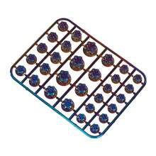 30pcs/Set Universal Motorcycle Screw Nut Cap, Decorative Colored Hexagonal Head Body Engine Covers, Modification Parts Additions For Kawasaki - A - View 7