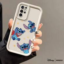 MINISO Disney Stitch Multifaceted TPU Phone Case, Superhero And Happy Designs Suitable For Samsung S26 Ultra/S26 Edge/S26 Plus/S26/S25 Ultra/S25 Plus/S25/S25FE/S25Edge/S24Ultra/S24Plus/S24/S24FE/S23FE/S23Ultra/S23Plus/S23/S22Ultra/S22Plus/S22/S21Ultra/S21Plus/S21/A15/A16/A17/A23/A24/A25/A26/A33/A34/A35/A36/A52/A53/A54/A55/A56/A71/A72/A73, Christmas Gift For Girlfriend - Pink - View 3