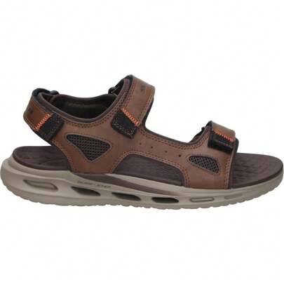 SANDALIAS SKECHERS 211359-BRN CABALLERO