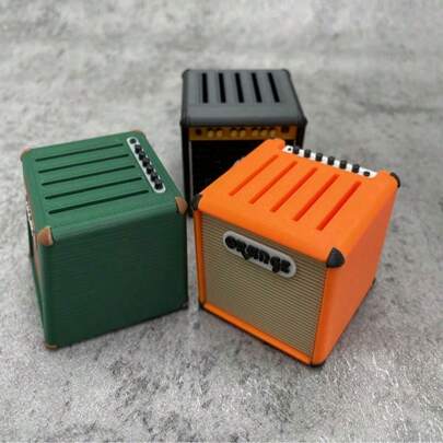 1 pieza Organizador de púas de guitarra impreso en 3D, de plástico, en colores surtidos, accesorio musical creativo para almacenamiento, diseño duradero y ahorra espacio, sostiene 5 púas, múltiples opciones de color, gran regalo para amigos músicos (púas no incluidas)