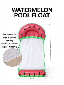 1/2pcs Inflatable Water Hammock Floating Chair, Fruit Shaped Adult Summer Swimming Pool And Beach Floating Device, Party Use, Perfect Summer Gift, Floating Lounge Chair, Multifunctional Water Hammock For Adult Vacation Fun And Relaxation - Multicolor - View 26