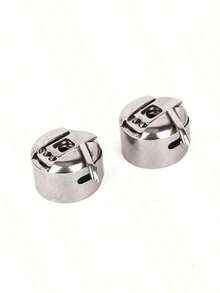 1pc Carbon Steel Sewing Machine Bobbin SBBXValentine's Day Gift For Her - Silver - View 4