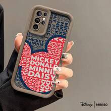 Ốp lưng điện thoại MINISO Disney Mickey và những người bạn bằng nhựa TPU, tương thích với Samsung S26 Ultra/S26 Edge/S26 Plus/S26/S25 Ultra/S25 Plus/S25/S25FE/S25Edge/S24Ultra/S24Plus/S24/S24FE/S23FE/S23Ultra/S23Plus/S23/S22Ultra/S22Plus/S22/S21Ultra/S21Plus/S21/A15/A16/A17/A23/A24/A25/A26/A33/A34/A35/A36/A52/A53/A54/A55/A56/A71/A72/A73, quà Giáng sinh cho bạn gái. - màu đen - Xem 5
