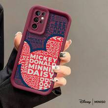 Ốp lưng điện thoại MINISO Disney Mickey và những người bạn bằng nhựa TPU, tương thích với Samsung S26 Ultra/S26 Edge/S26 Plus/S26/S25 Ultra/S25 Plus/S25/S25FE/S25Edge/S24Ultra/S24Plus/S24/S24FE/S23FE/S23Ultra/S23Plus/S23/S22Ultra/S22Plus/S22/S21Ultra/S21Plus/S21/A15/A16/A17/A23/A24/A25/A26/A33/A34/A35/A36/A52/A53/A54/A55/A56/A71/A72/A73, quà Giáng sinh cho bạn gái. - màu đen - Xem 3