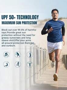 1 par de mangas de brazo unisex de seda de hielo con protección UV, transpirables y ligeras, adecuadas para ciclismo, conducción, pesca, senderismo y deportes al aire libre - Mangas de hielo - Ver 5