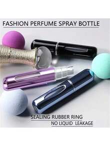 Bộ 10 chai xịt nước hoa mini 5ml có thể tái sử dụng, bình xịt nước hoa du lịch, nhiều màu sắc để lựa chọn, bộ 1/3/4/5 chai, hộp đựng nhỏ đựng nước hoa, túi đựng du lịch, thích hợp cho bãi biển, kỳ nghỉ hè, tựu trường và các dịp khác. - Nhiều màu - Xem 7