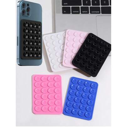 Upgraded Silicone Suction Cup Phone Case Holder, Suction Cup Phone Stand, Octobuddy, Sticky Phone Holder, Sticky Phone Stand (Before Use, Please Clean The Surface Carefully To Ensure It Is Clean And Flat. Wait For 30 Minutes After Sticking Before Use.)