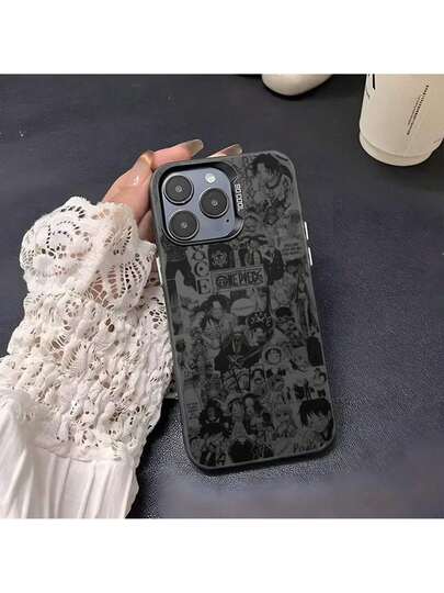 [24h Shipping From DE/FR/ES]Apple 17 22 23 24 25 26 Ultra GalaxyThis Is A Phone Case With A Vintage Comic-Style Design Of One Piece, Officially Licensed, Compatible With Models 17, 16, 15, 14, 13, 12, 11 Pro Max, XS, XR, 8, 7, And 6, Offers Camera Protection And Is Designed For All Genders.