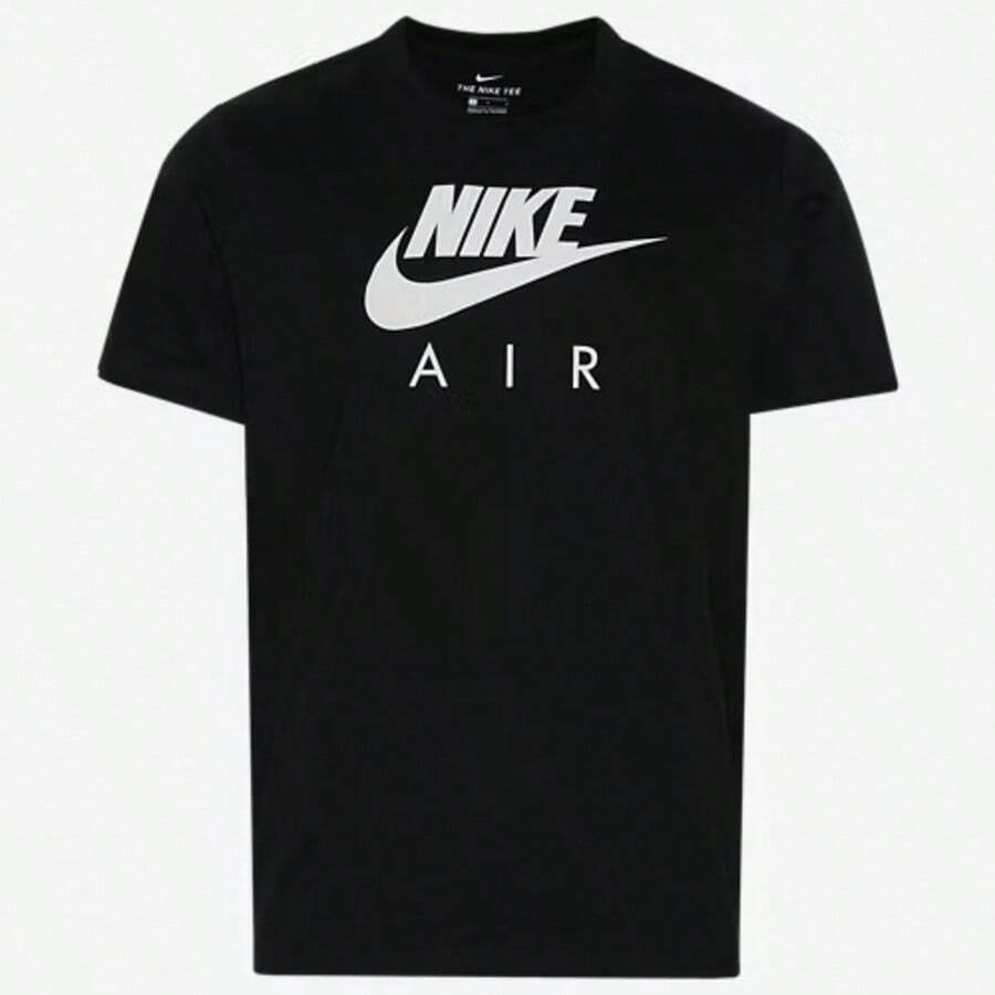 Nike Air Futura T-Shirt Men's Black 642388-006 - 純黑色 - 查看 1
