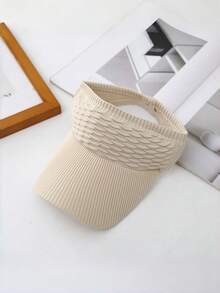 Mũ lưỡi trai chống nắng mùa hè dành cho nữ - Mũ len không vành - Lý tưởng cho các hoạt động thể thao, bóng chày, đạp xe, đi biển và bảo vệ da khỏi ánh nắng mặt trời, kỳ nghỉ. - Một kích cỡ phù hợp cho tất cả - Xem 8