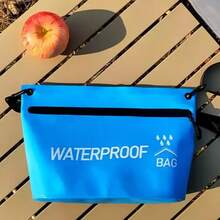 1pc Waterproof Dry Bag, Durable For Swimming, Rafting, Kayaking, Travel, Zipper Handbag, 1.32 Gallon River Trekking Floating Boating Swimming Bag, Outdoor Sports - Multicolor - View 6