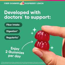 Fiber Supplement Gummies – Prebiotic Chicory Root Fiber For Digestive & Gut Support | Sugar Free Vegan Daily Gummies For Adults, 60 Count - 1 chai - Xem 5