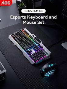 Fidget Clicker Tastiera Antistress Con LED RGB – Giocattolo Portatile Per Relax, Suono Meccanico, Tasti Click, Per Ufficio E Viaggio