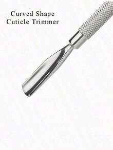 4Pcs Cuticle Pusher Double Sided - Sharp Edge Spoon Shaped Dual Ended Cuticle Pusher Remover Clean Stainless Steel Manicure Pedicure Manicure Care Tool,Nail Supplies,Nail Tools,Nail Art Tools,Back To School,Nails,Nail Tools For Press On Nails,Manicure Pedicure ToolsValentine's Day Gift For HerValentine's Day Gift For Her - bạc - Xem 3