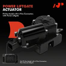 Rear Power Liftgate Latch Actuator Motor 6 Pin Automatic Trunk Door Lock Replacement Part For Vehicle Tailgate Convenience - 6 Pins With Power Liftgate - View 2