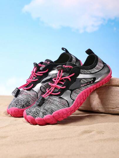 Giày đi nước cho trẻ em, nhiều màu sắc dành cho bé trai và bé gái, giày đi ngoài trời thường ngày cho trẻ em, giày tập đi trong nhà với đế mỏng, thích hợp sử dụng trong nhà và ngoài trời, trang trí in họa tiết cao su.