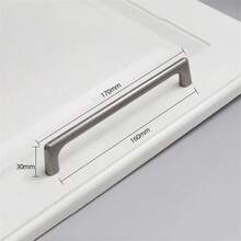 5个复古铜棕色仿古镍橱柜把手，单孔，孔距分别为96毫米、128毫米、160毫米、192毫米和320毫米，适用于橱柜、抽屉、衣柜和门把手。 - 彩色 - 查看 28