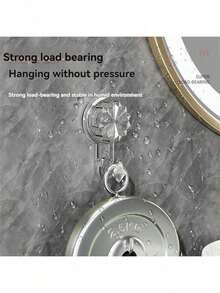 奢华强力吸盘挂钩，衣钩，包包钩，钥匙钩，浴室挂钩，免打孔钻石挂钩，返校季必备 - 彩色 - 查看 4