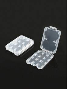 Portable Storage Box, Storage Card Organizer. Compact Storage Box Designed For Photographers, Durable SD And TF Card Holder. Suitable For Phones And Cameras. Also Suitable For Storing TF, SD And CF Storage Cards. Two Styles Available. Storage Accessories. An Excellent Gift For Photography Enthusiasts. - View 5